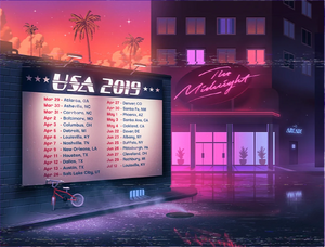 2019 USA Tour Poster
