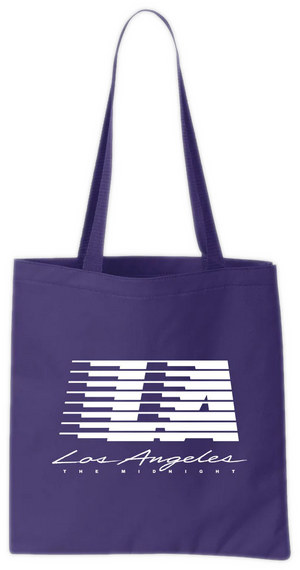 LA Purple Tote Bag